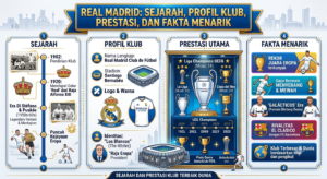 Real Madrid: Sejarah, Profil Klub, Prestasi, dan Fakta Menarik