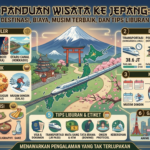 Panduan Wisata ke Jepang: Destinasi, Biaya, Musim Terbaik, dan Tips Liburan