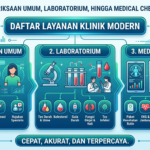 Daftar Layanan Klinik Modern: Pemeriksaan Umum, Laboratorium, hingga Medical Check Up