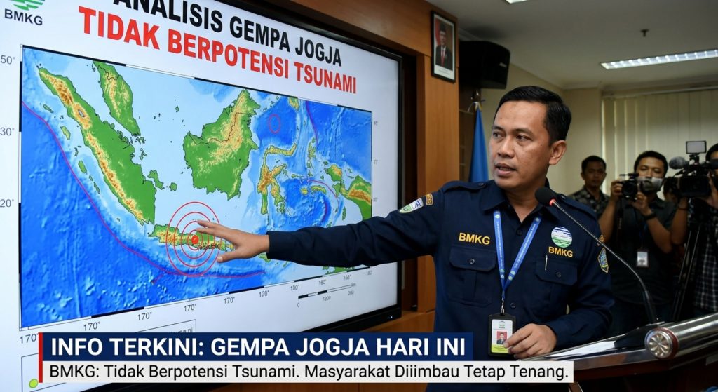 Update Terbaru Gempa Jogja Hari Ini: Berpotensi Tsunami? Simak Penjelasan BMKG