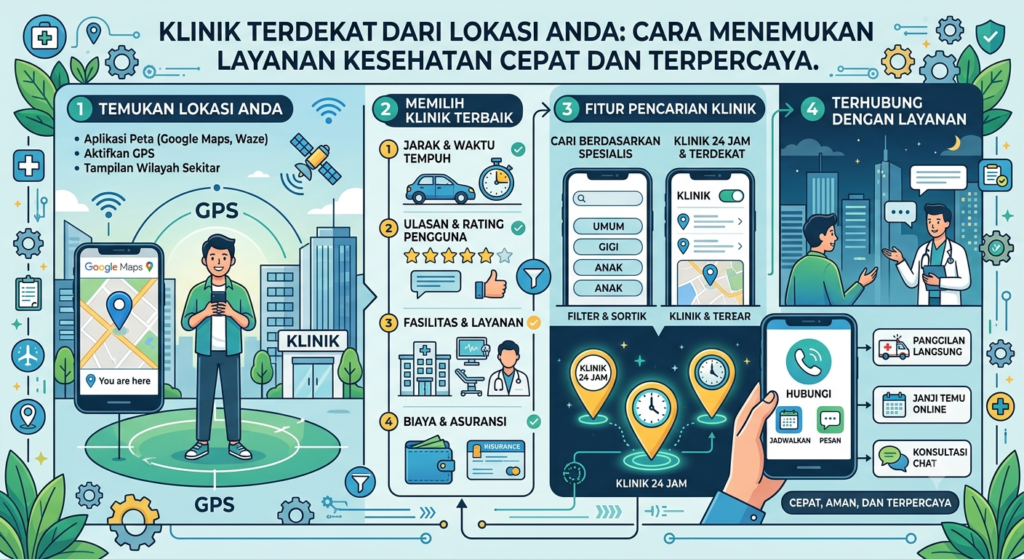 Klinik Terdekat dari Lokasi Anda: Cara Menemukan Layanan Kesehatan Cepat dan Terpercaya