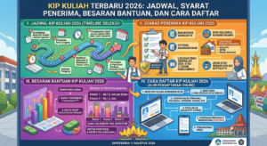 KIP Kuliah Terbaru 2026: Jadwal, Syarat Penerima, Besaran Bantuan, dan Cara Daftar