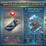 Review iPhone Air 2: Kelebihan, Kekurangan, Spesifikasi, dan Alasan Layak Dibeli Tahun 2026