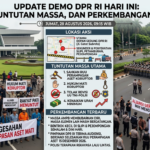 Update Demo DPR RI Hari Ini: Lokasi, Tuntutan Massa, dan Perkembangan Terbaru