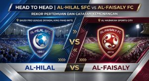 Head to Head Al-Hilal vs Al-Faisaly: Rekor Pertemuan dan Catatan Kemenangan