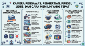 Kamera Pengawas: Pengertian, Fungsi, Jenis, dan Cara Memilih yang Tepat