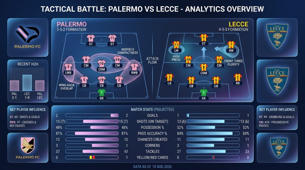 ,Statistik Jelang Palermo vs Lecce: Tren Performa dan Perbandingan Formasi