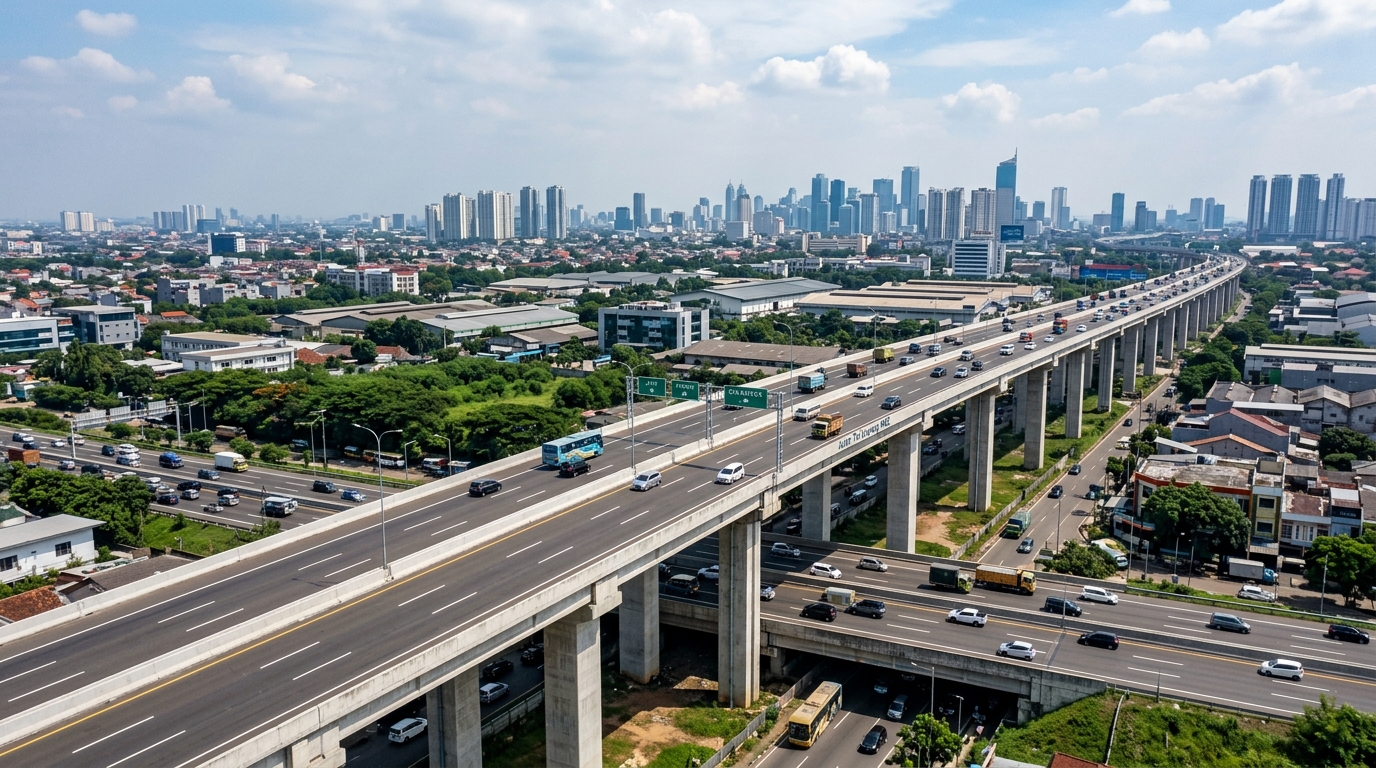Fakta Menarik Jalan Layang MBZ: Tol Layang Terpanjang di Indonesia
