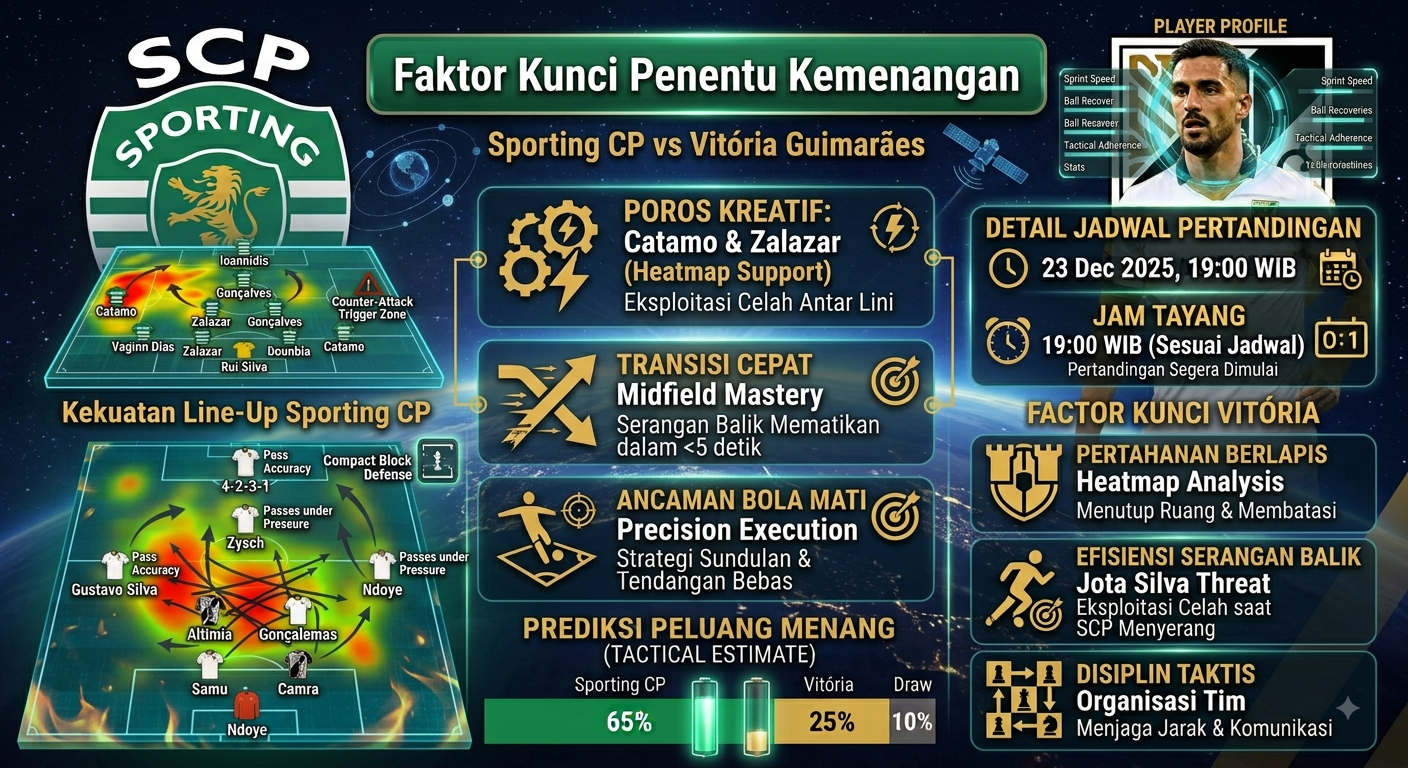 Faktor Kunci Penentu Kemenangan di Laga Sporting CP vs Vitória Guimarães