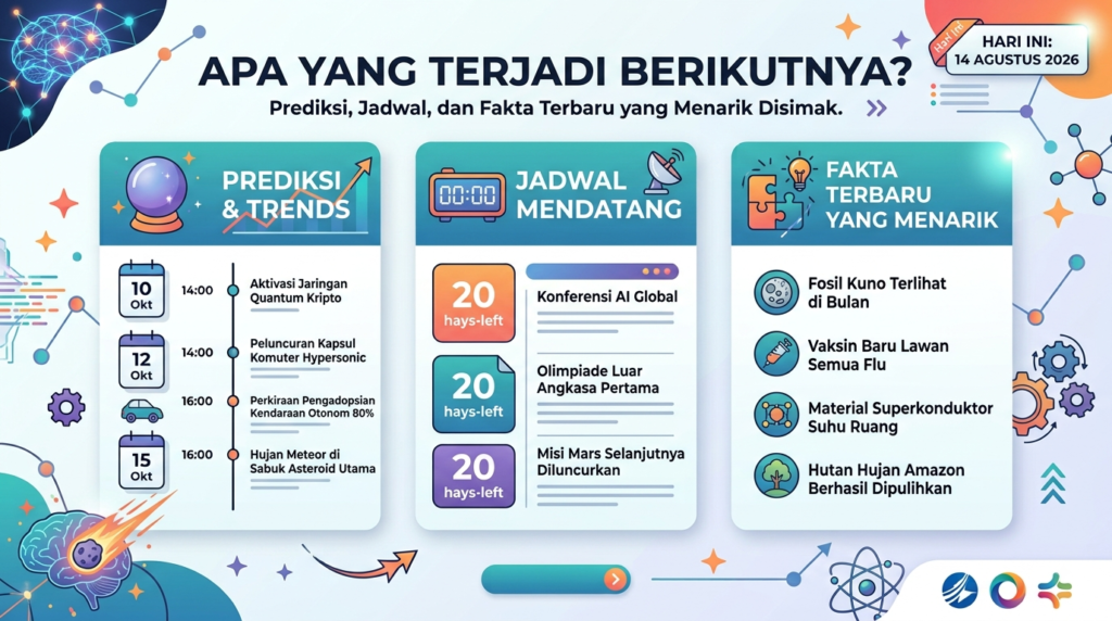 Apa yang Terjadi Berikutnya? Prediksi, Jadwal, dan Fakta Terbaru yang Menarik Disimak