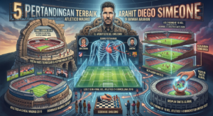 5 Pertandingan Terbaik Atlético Madrid di Bawah Arahan Diego Simeone