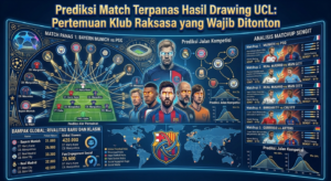 Prediksi Match Terpanas Hasil Drawing UCL: Pertemuan Klub Raksasa yang Wajib Ditonton