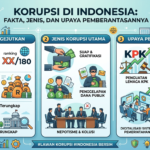 Tentang Korupsi di Indonesia: Fakta, Jenis, dan Upaya Pemberantasannya
