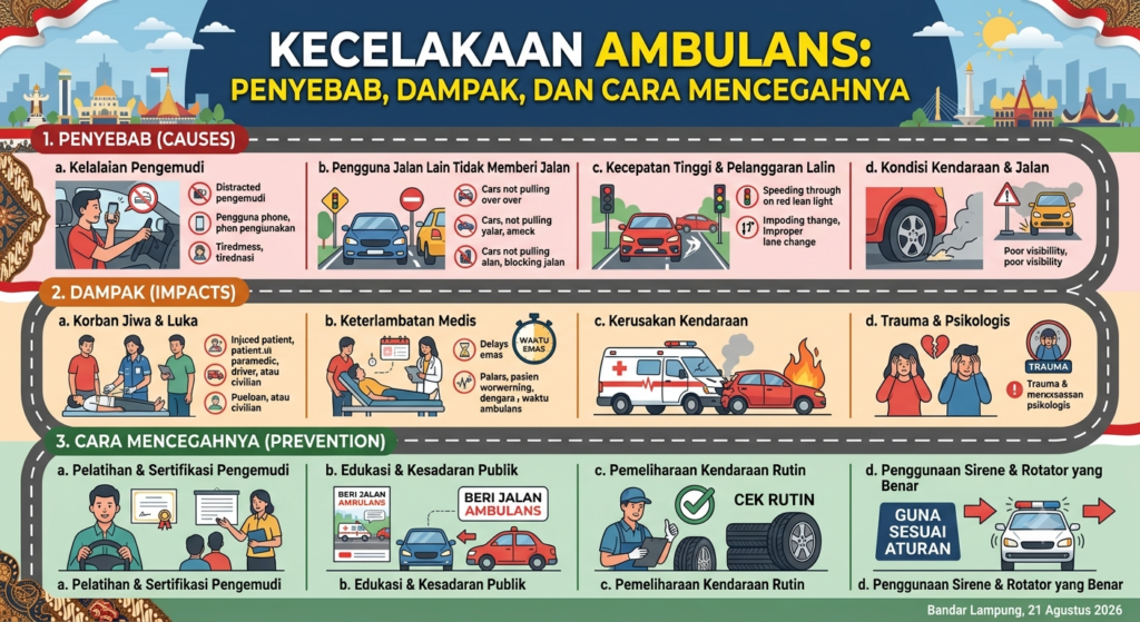 Kecelakaan Ambulans: Penyebab, Dampak, dan Cara Mencegahnya