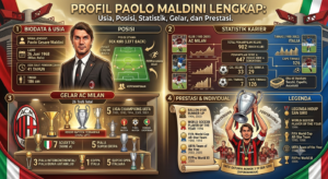 Profil Paolo Maldini Lengkap: Usia, Posisi, Statistik, Gelar, dan Prestasi