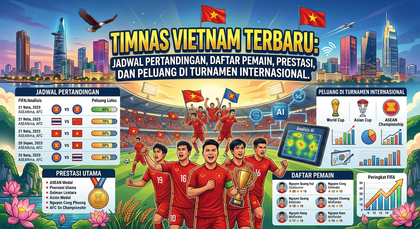 Timnas Vietnam Terbaru: Jadwal Pertandingan, Daftar Pemain, Prestasi, dan Peluang di Turnamen Internasional