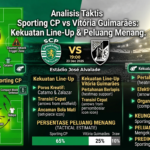 Analisis Taktis Sporting CP vs Vitória Guimarães: Kekuatan Line-Up & Peluang Menang