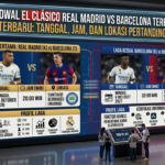 Jadwal El Clasico Real Madrid vs Barcelona Terbaru: Tanggal, Jam, dan Lokasi Pertandingan