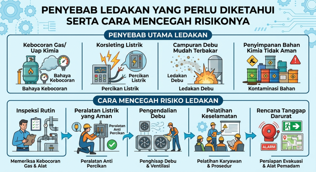 Penyebab Ledakan yang Perlu Diketahui serta Cara Mencegah Risikonya