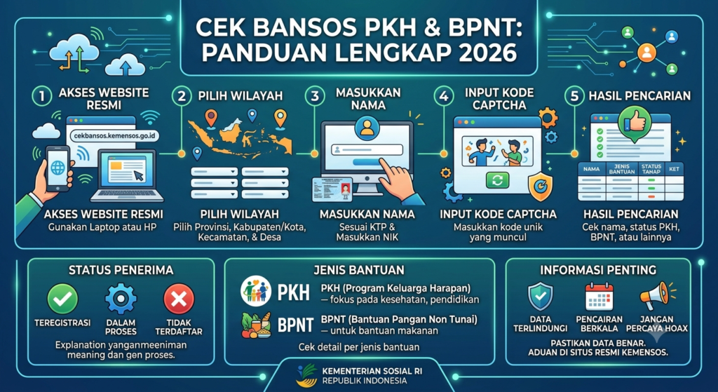 Cek Bansos PKH dan BPNT: Panduan Lengkap Cek Penerima Bantuan Sosial