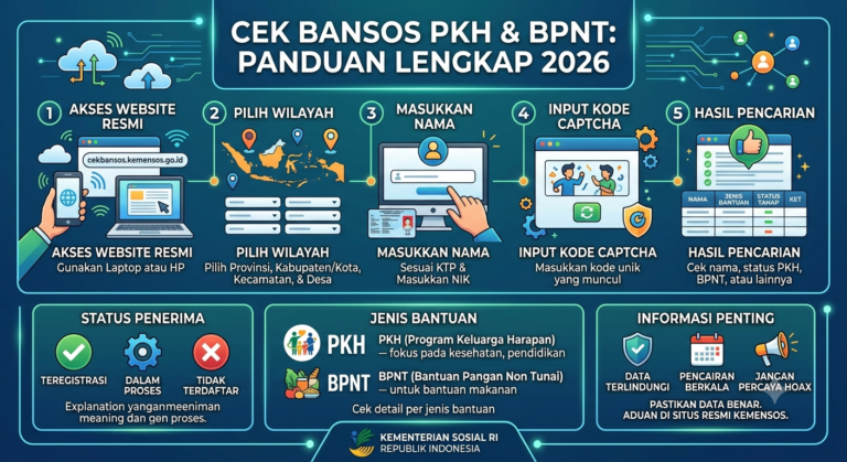 Cek Bansos PKH dan BPNT: Panduan Lengkap Cek Penerima Bantuan Sosial