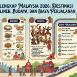 Panduan Lengkap Malaysia 2026: Destinasi Wisata, Kuliner, Budaya, dan Biaya Perjalanan