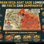 Kebakaran Desa Adat Sade Lombok Hari Ini, Ini Fakta dan Dampaknya
