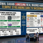 Jadwal Siaran Langsung Real Madrid Hari Ini: Tempat Streaming dan TV Nasional