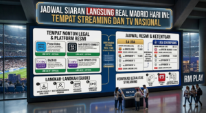 Jadwal Siaran Langsung Real Madrid Hari Ini: Tempat Streaming dan TV Nasional