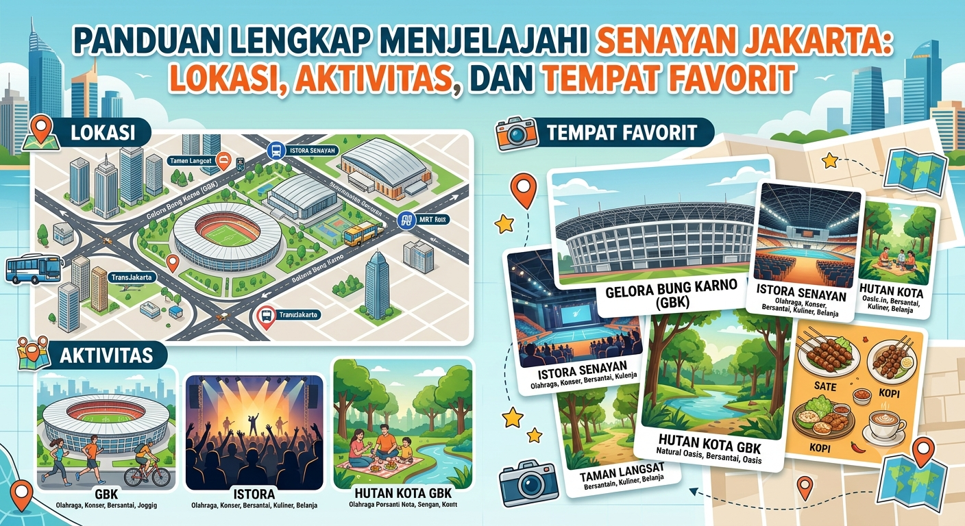Panduan Lengkap Menjelajahi Senayan Jakarta: Lokasi, Aktivitas, dan Tempat Favorit