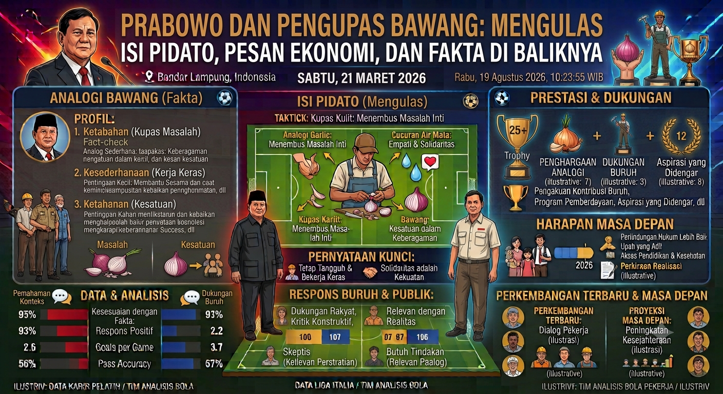 Prabowo dan Pengupas Bawang: Mengulas Isi Pidato, Pesan Ekonomi, dan Fakta di Baliknya