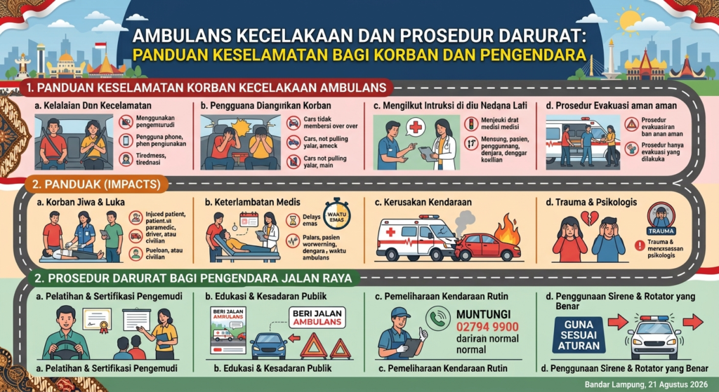 Ambulans Kecelakaan dan Prosedur Darurat: Panduan Keselamatan bagi Korban dan Pengendara