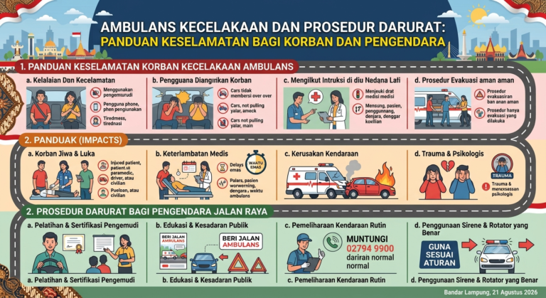 Ambulans Kecelakaan dan Prosedur Darurat: Panduan Keselamatan bagi Korban dan Pengendara