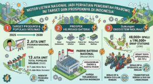 Motor Listrik Nasional Jadi Perhatian Pemerintah Prabowo, Ini Target dan Prospeknya di Indonesia