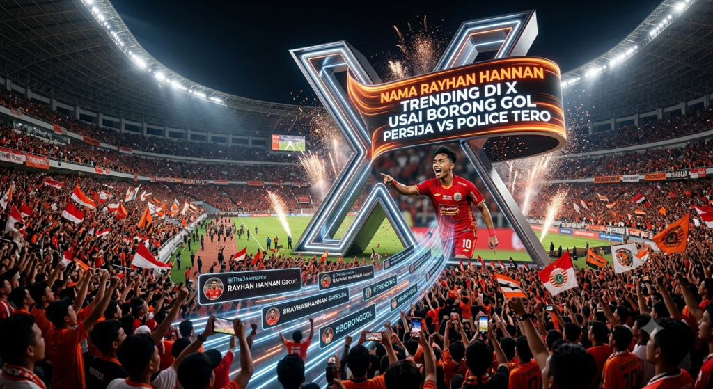 Nama Rayhan Hannan Trending di X Usai Borong Gol Persija vs Police Tero