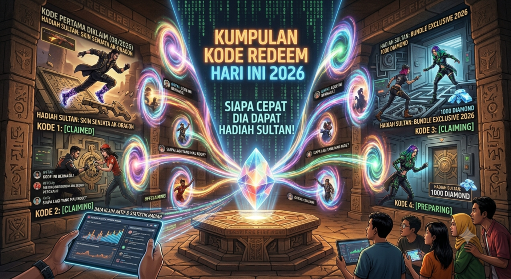 Kumpulan Kode Redeem FF Hari Ini 2026: Siapa Cepat Dia Dapat Hadiah Sultan!
