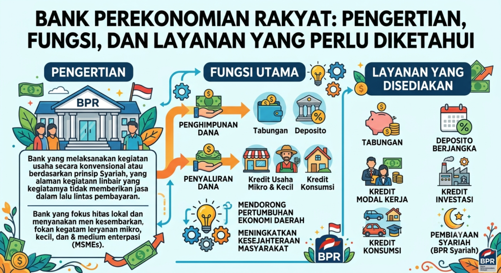 Bank Perekonomian Rakyat: Pengertian, Fungsi, dan Layanan yang Perlu Diketahui