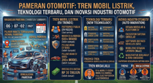 Pameran Otomotif: Tren Mobil Listrik, Teknologi Terbaru, dan Inovasi Industri Otomotif
