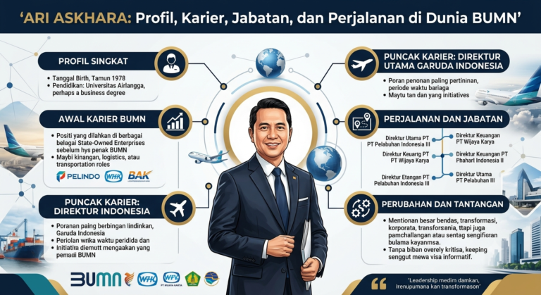 Ari Askhara: Profil, Karier, Jabatan, dan Perjalanan di Dunia BUMN