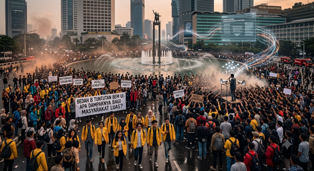 Bedah 8 Tuntutan BEM UI di Bundaran HI: Apa Dampaknya Bagi Masyarakat Luas?