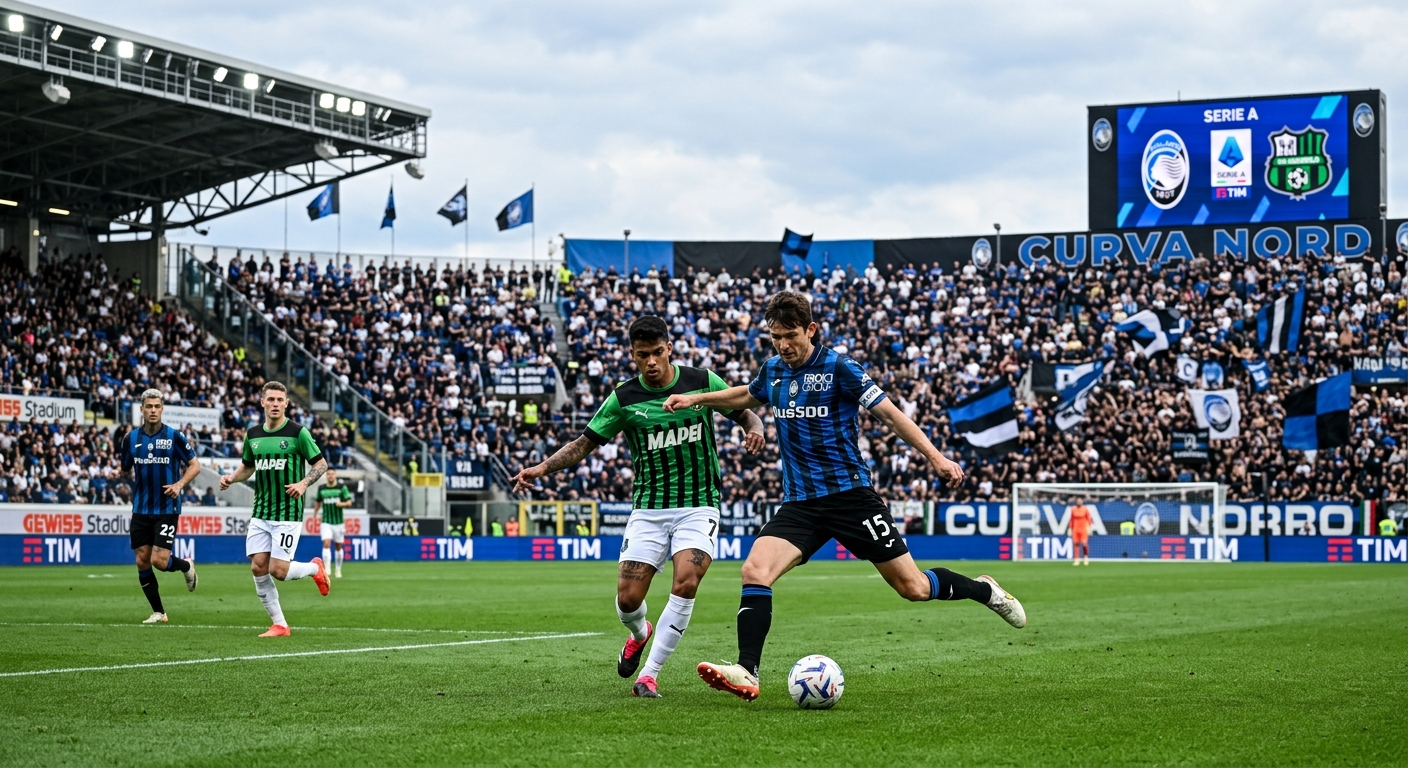 Statistik Atalanta vs Sassuolo: Rekor Pertemuan dan Tren Performa Kedua Tim
