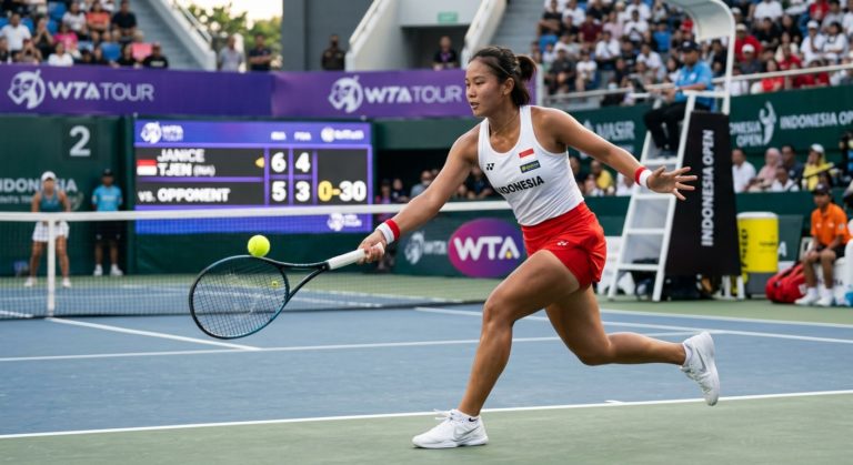 Profil Janice Tjen: Perjalanan Sensasional Petenis Indonesia yang Tembus Peringkat Dunia WTA