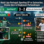 Hasil Liga Portugal: Sporting CP vs Guimarães, Drama Skor & Ringkasan Pertandingan