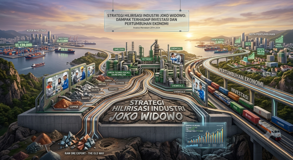 Strategi Hilirisasi Industri Joko Widodo: Impact terhadap Investasi dan Pertumbuhan Ekonomi