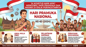 14 Agustus Hari Apa? Mengenal Hari Pramuka dan Makna di Balik Peringatannya
