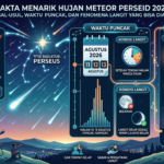 Fakta Menarik Hujan Meteor Perseid 2026: Asal-usul, Waktu Puncak, dan Fenomena Langit yang Bisa Diamati