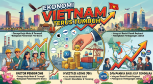 Ekonomi Vietnam Terus Tumbuh: Faktor Pendorong, Investasi Asing, dan Dampaknya bagi Asia Tenggara