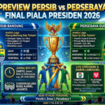 Preview Persib vs Persebaya Final Piala Presiden 2026: Jadwal Kick-off, Live Streaming, dan Analisis Laga