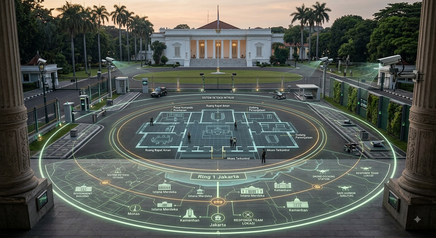 Rahasia Sistem Keamanan Canggih di Balik Kemegahan Istana Merdeka