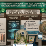 Cara Mengetahui Desil Ekonomi Keluarga untuk Daftar Bansos & Beasiswa